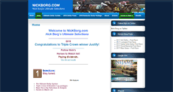 Desktop Screenshot of nickborg.com